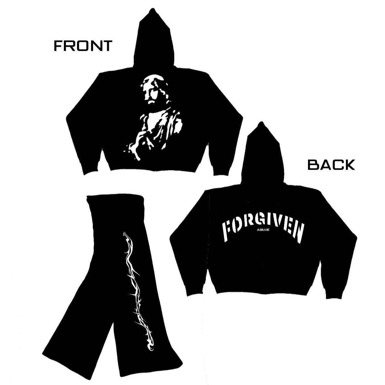 PREORDER "FORGIVEN" SWEATSUIT